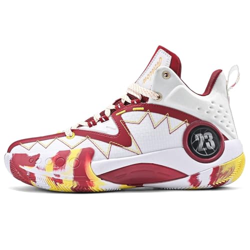 Zapatillas de baloncesto unisex resistentes al desgaste y botas deportivas de corte alto