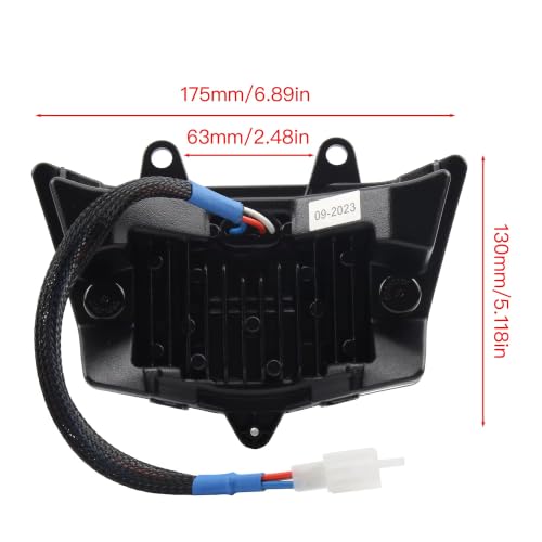 Phare de moto LED puissant pour KLX125 et D-Tracker 2010-2016