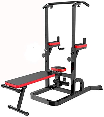 Woodtree Taburete de Pull-Ups Cubierta Paralelo Individual Barras de Pesas Barbell Rack de Banco de Entrenamiento Fitness Equipment gimnasios