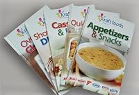 Kraft Foods Cookbook Set - Appetizers & Snacks / Quick & Simple Sides / Oven-Free Classics / Casseroles & Entrees / Showstopping Desserts B01EI1NVMA Book Cover
