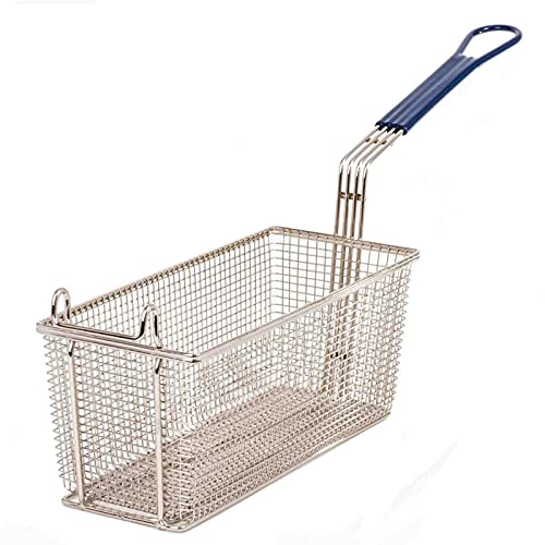 2X Frying Basket Commercial Deep Fat Fryer Chip Fish Takeaway 335x140x140mm