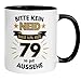 79 Geburtstag Männer Geschenk Tasse | Bitte kein Neid – weil ich mit 79 so gut aussehe | Lustige Geschenk Geburtstagstasse Spruch 79. Geburtstag | 79ter Geburtstag - Witziges Geburtstagsgeschenk Mann