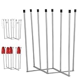 Fukaisu Foldable Bottle Drying Rack, Extendable Water Baby Bottle Drying Holder Fast Cup Dryer with Non-Slip Silicone Bottom Storage Bag Drainer Rack for Kitchen Home