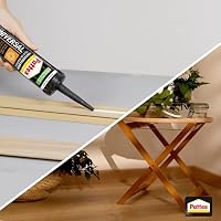 Pattex Montage Universal, vielseitig einsetzbarer Montagekleber für alle Materialien*, Baukleber für innen und außen**, elastischer Universalkleber zum Kleben & Montieren, 1x420g Kartusche – Ansicht 5