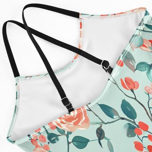 Rose Girls One-Piece Swimsuit Quick Dry Beach Swim Bathing Suit4