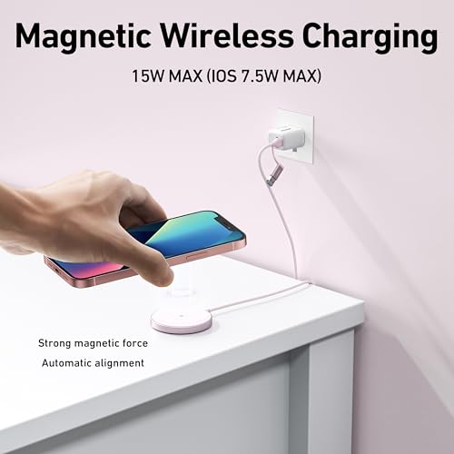 image for BENFEI Magnetic Wireless Charger 15w Compatile with MagSafe Charger/iP