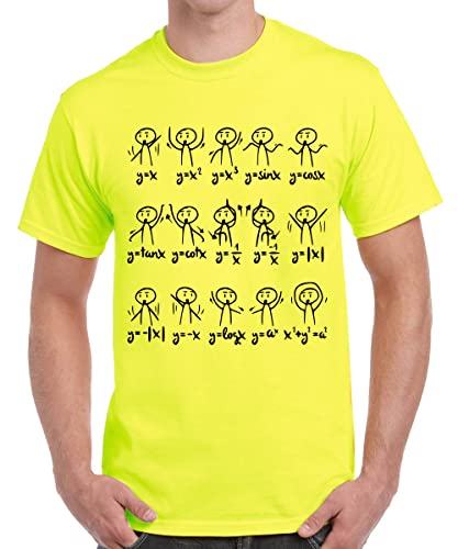 Image of Caseria Men's Cotton Printed T-Shirt -Algebra Zoo Zoo | 100% Cotton | Half Sleeves | Regular Fit | Printed | Round Neck | Graphic T Shirt
