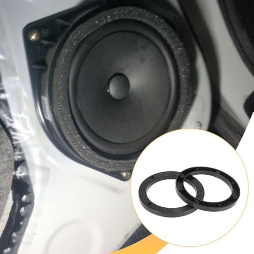 Image of 2X Car Speaker Spacer Ring Professional Portable Replacement 6.5 Inch|| Speaker /Sub. Grills & Accs| Car Audio & Video Installation | Vehicle Electronics & GPS
