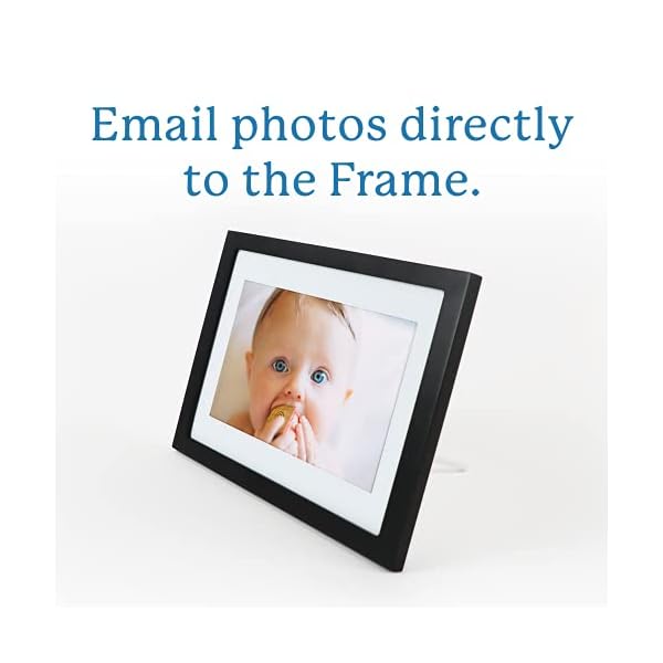 Skylight Digital Picture Frame - WiFi Enabled with Load from Phone Capability, Touch Screen Digital Photo Frame Display - Customizable Gift for Friends and Family - 10 Inch Black - Image 3