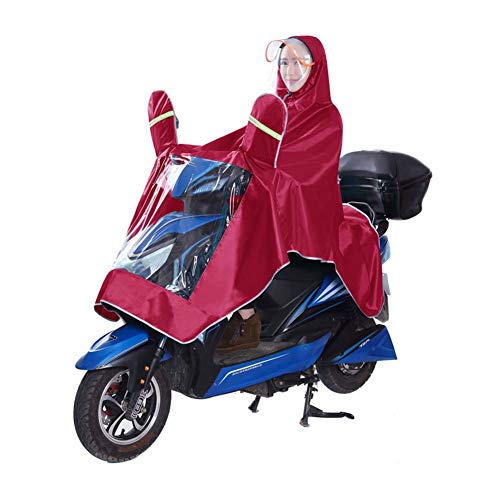 Cycling rain cape, CCR[g@\AEghAoCN/d]/I[goC/XN[^[C|`p[J[CR[gP[v(Wine Red)