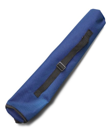 Premium Chess Set, Triple Weighted Chess Pieces (34 Pieces-2 Extra Queens), Blue Roll-Up Board and Blue Canvas Tube (Quiver) Tote Bag - Thumbnail 2