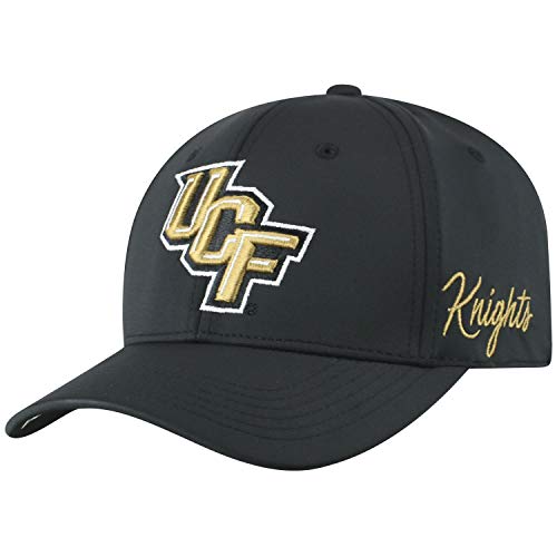 Top of the World Central Florida Golden Knights Men's Phenom Memory Fit 1Fit Hat Team Color Icon, One Fit