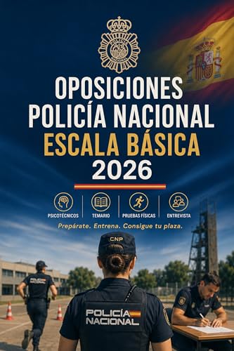 Oposiciones Policía Nacional Escala Básica 2026: Temario, ortografía, psicotécnicos, biodata, entrevista personal, pruebas físicas y simulacros para aprobar