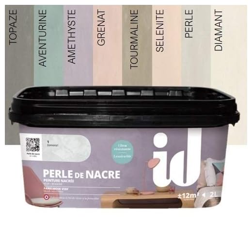 ID Pintura nacarada decorativa perla de nácar 2 l AVENTURINE Paris