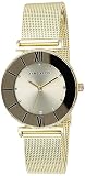 Anne Klein Women's AK/3780CHGB Glitter Accented Mesh Bracelet Watch
