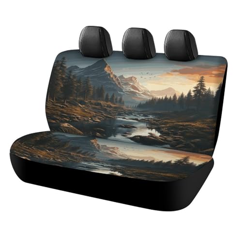 Funda para asiento trasero de coche Wilderness, ideal para viajar con mascotas en SUV