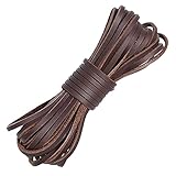 📿 Farbe: vintage Lederriemen in dunkelbraun. Beschichtung mit glatter Oberfläche und keine Risse.