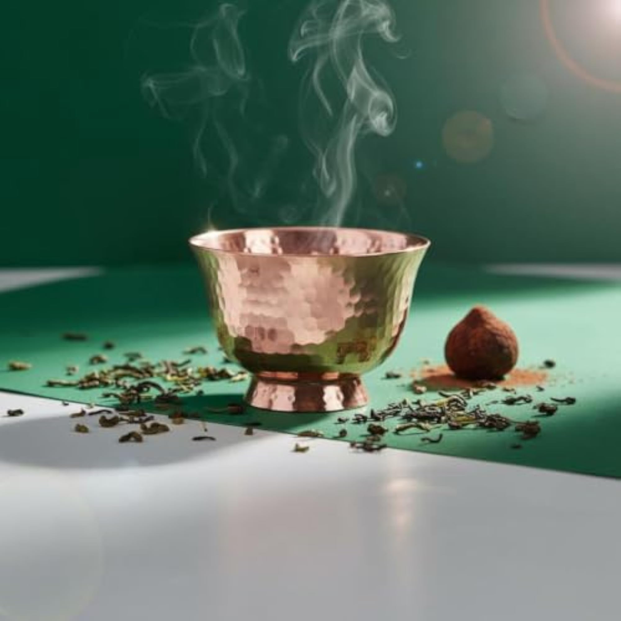Copper Cup Thickened Copper Tea Cup Reusable Drinkware