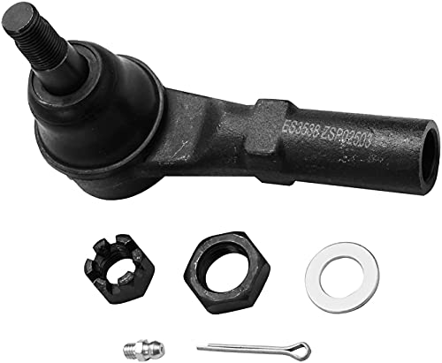 Image of Detroit Axle - 4WD Front End Control Arms Kit for 02-05 Dodge Ram 1500, 2 Lower Control Arms w /Ball Joint 2 Outer Tie Rod Ends 2002 2003 2004 2005 Replacement - 4pc Set