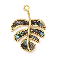 Monstera Leaf Charms_3 pcs