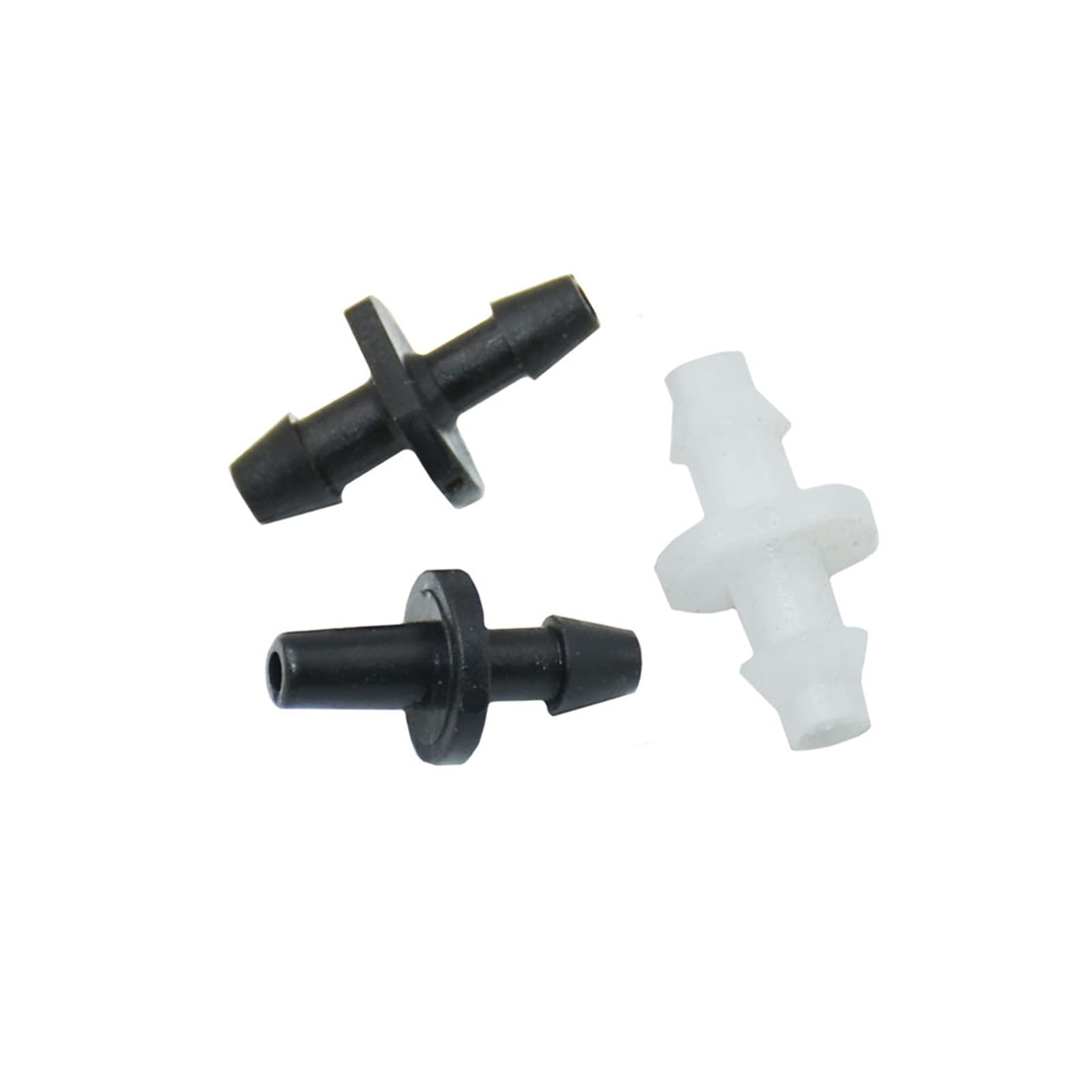 Raccord de Tuyau D'Arrosage 1000 Pièces 1/4 Pouce 1/8 Pouce Connecteur de Tuyau D'Arrosage Arrow Dropper Adaptateur de Tuyau Cannelé Droit Pour Tuyau D'Arrosage Mini Système D'Irrigation Gou