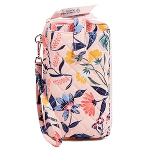 Vera Bradley Cotton Large Smartphone Wristlet with RFID Protection