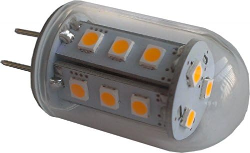 illuminous Multipack of Three (3) of LED Waterproof 3W (Eq to 30W) G4 12V AC/DC Lamp