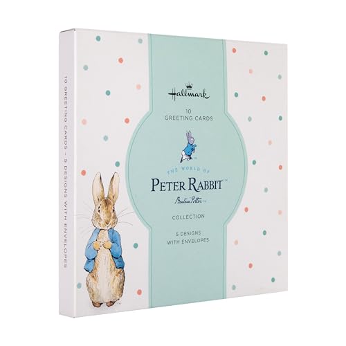 Enveloppe Paques Hallmark Lot De 10 Cartes De Pâques Caritatives Peter Rabbit Carte Cadeau Amazon Paques