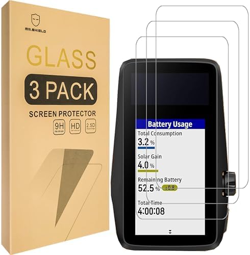 Mr.Shield 3-Pack Tempered Glass Screen Protector for COROS DURA