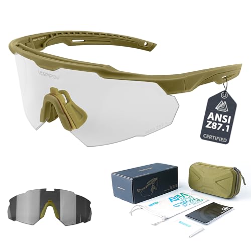 Image of Shooting Glasses Anti Fog with High Definition Lenses, ANSI Z87+ Certified Tactical Safety Glasses for Men Women