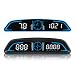 MH Heads Up Display for Car, Digital GPS Speedometer, 5.5 inch HUD GPS Speed MPH/KMH, Over Speed Alarm, Fatigue Driving Alarm, Automatic Brightness Adjustment for All Vehicles