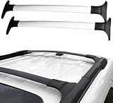per Ford Ecosport Barre Portatutto Portapacchi per 2013-2021 per Auto con Guide Portante in Lega di Alluminio 180 kg con Strumenti di Installazione,Silver