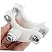 Balacoo 4pcs Drain Saddle Valve 1/4 Inch Clamp for Reverse Osmosis Filters Plastic Water Filters Clip