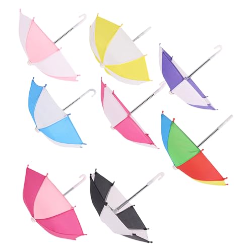 Mini parapluie et présents d'invités déco lot de 8 pièces