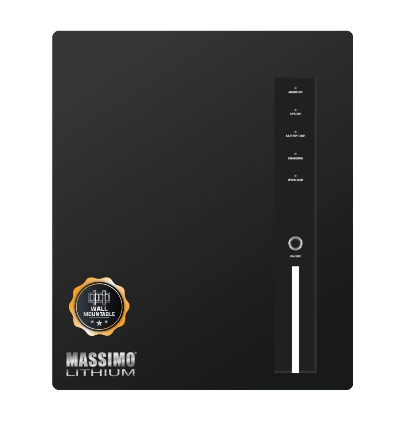 Massimo ESSM, Wall Mounted-2500 VA Inverter with Integrated 2560Wh Lithium ion Battery with up to 12 Years Life for Home, Shops and Office - Full 5 Years Product Warranty-picture-19