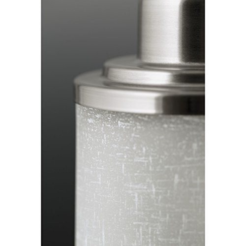 Progress Lighting Alexa 3-Light Bath Vanity Light, Brushed Nickel by Progress Lighting - Used condition - Image 4