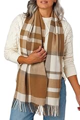 Brown Cream Taupe Plaid