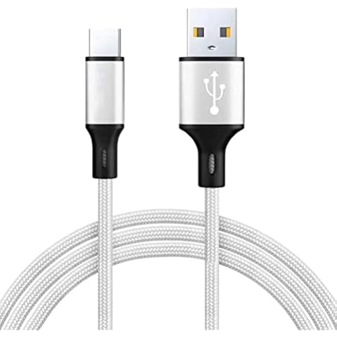 USB C Cable, 2M Type C Cable Fast Sliver Cover