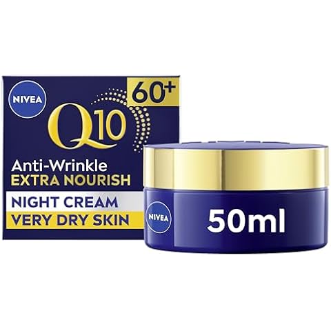 NIVEA Q10 Anti-Wrinkle Night Cream for 60+ Cover