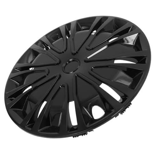 Enjoliveur de roue noir 15 pouces au design élégant pour finition auto