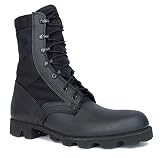 MCRAE Legacy Combat Boot with Panama Sole, Black-Black Cordura, 11 Medium