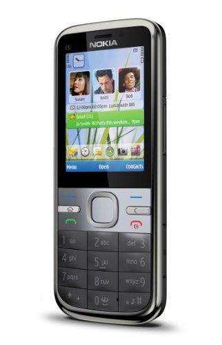 Nokia C5-00, 5MP , 1GHz, mobile phone warm grey EU sim-free, unbranded