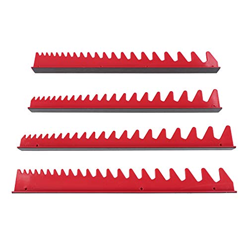 Abn Magnetic Wrench Organizer - 4 Piece Tool Box Drawer Organizer Tray Wrench Rack Magnetic Tool Box Accessories #TOP2