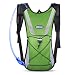 KUYOU Hydration Pack Water Rucksack Backpack Bladder Bag Cycling Bicycle Bike/Hiking Climbing Pouch + 2L Hydration Bladder,(Green+Water Pouch)