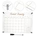 Uonlytech 1set Practical Multifunctional Memo Board Erasable Weekly Plan Note Board for Office Includes Push Pins Whiteboard Marker