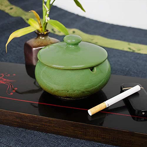 Cendrier extérieur en céramique lavable parfait pour vos soirées sur la terrasse