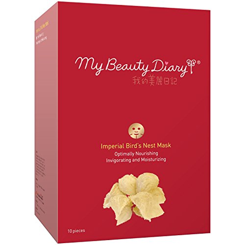 My Beauty Diary 074524 Fashion City Imperial Bird's Nest Face Mask, 10 Count