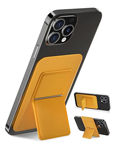Magnetischer Handyhalter-360° Handy Ständer Verstellbar Leder, Handyhalterung für iPhone 14/13/12, Vertikaler und Horizontaler Ständer mit Eisenring und Handyhalterung für Samsung,Huawei,Xiaomi Cover