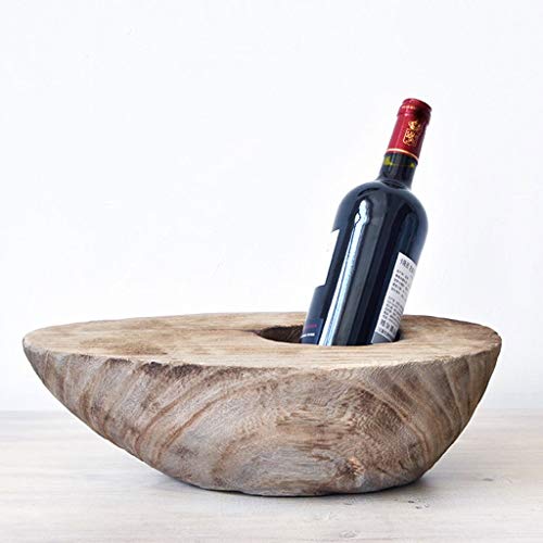 Soporte para botellas de vino de madera para cocina miniatura 6