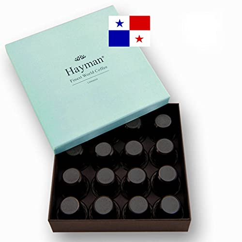 100% Café Geisha de Panamá recién tostado, en cápsulas compatibles con máquinas Nespresso®* Original Line - Preciosa…